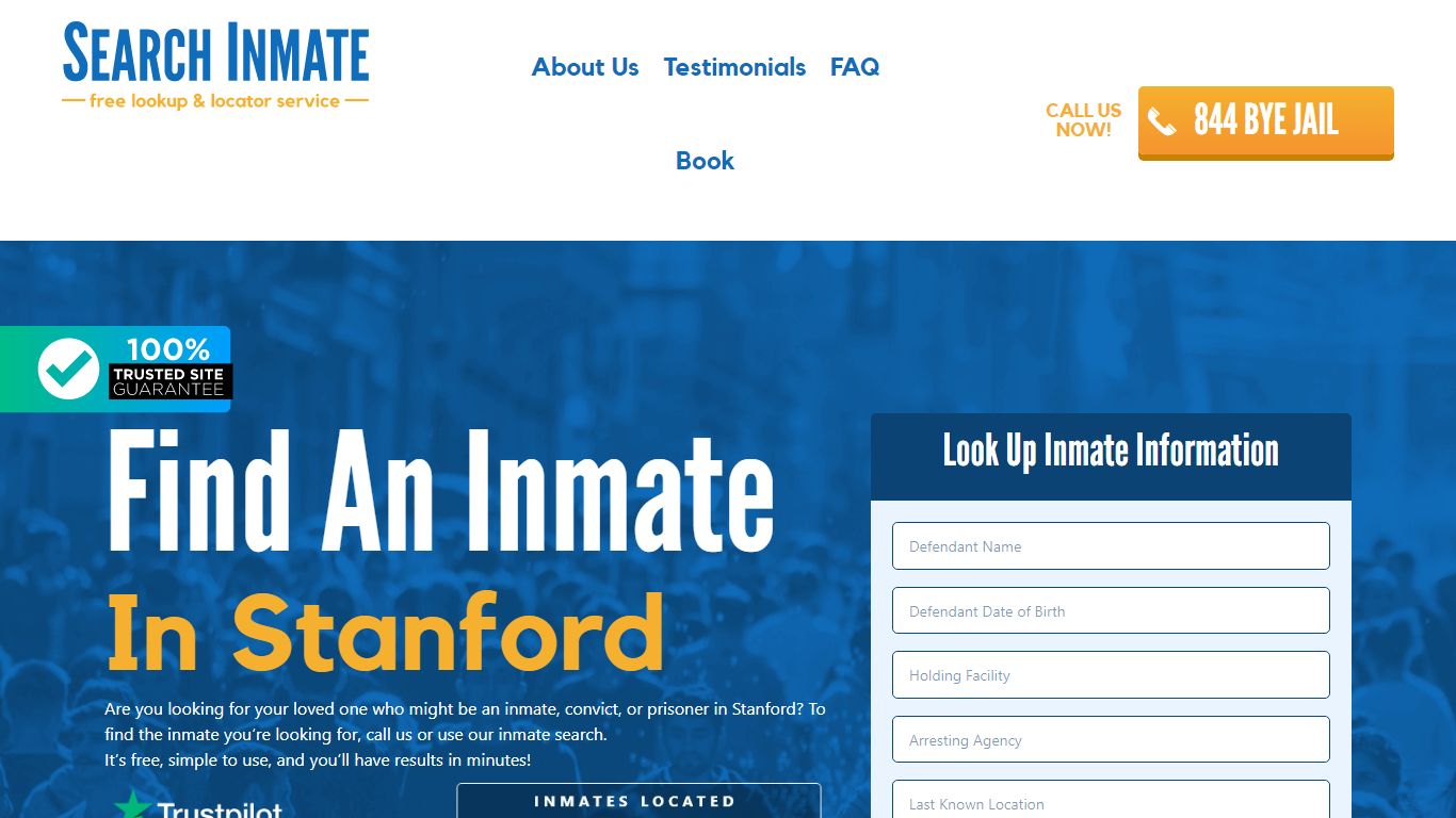 Find An Inmate in Stanford, California – SearchInmate.com